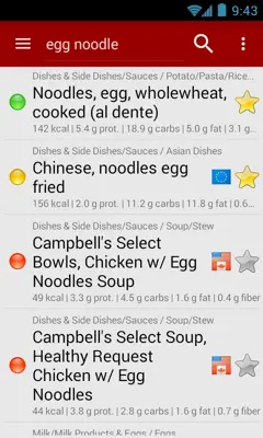 Calories! android App screenshot 0